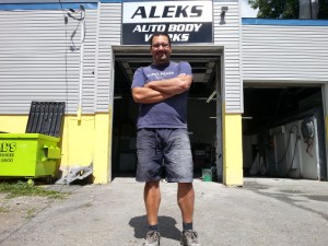 OTTAWA - Aug 6, 2015 - Alexander Koundakjian of Aleks Auto Body on Gladstone Ave. says in his experience even the smallest animals can cause serious damage to vehicles. JON WILLING/OTTAWA SUN/POSTMEDIA NETWORK